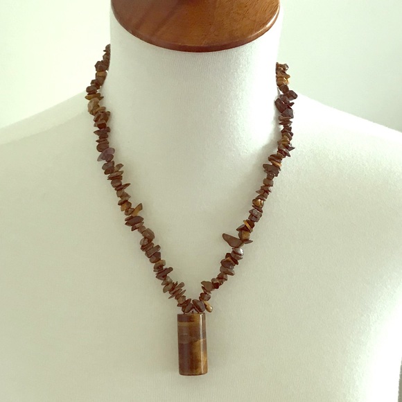 Jewelry | Authentic Stone Necklace | Poshmark